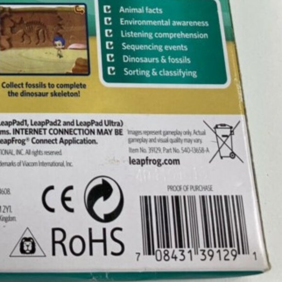 Leapfrog LeapPad , Ultra Leapster GS Learning Bubble Guppies Game Cartridge NWT! - Picture 4 of 11